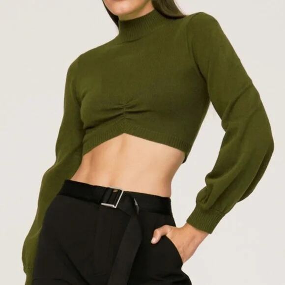 Sachin + Babi Sweaters - Sachin & Babi | Mara Knit Crop Sweater $125 M